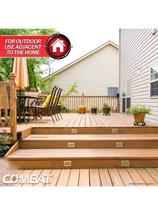 Combat Roach Killing Bait Stations For Small Roaches Kills Roaches & Eggs 12 Count - Image 2